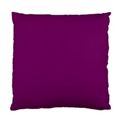 Magenta Ish Purple Standard Cushion Case (one Side) by snowwhitegirl