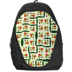Plants And Flowers Backpack Bag by linceazul