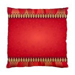 Background Red Abstract Standard Cushion Case (Two Sides) Back
