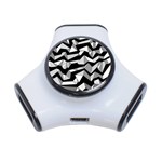 Polynoise Lowpoly 3-Port USB Hub Front