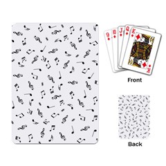 Music Tones Light Playing Card by jumpercat