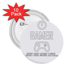 Gamer 2 25  Buttons (10 Pack)  by Valentinaart