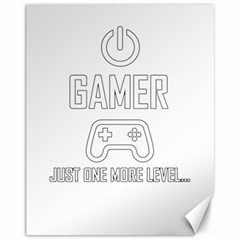Gamer Canvas 11  X 14   by Valentinaart