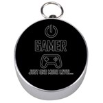 Gamer Silver Compasses Front