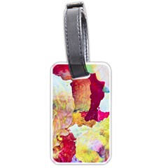 Art Detail Abstract Painting Wax Luggage Tags (one Side)  by Nexatart