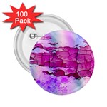 Background Crack Art Abstract 2.25  Buttons (100 pack)  Front