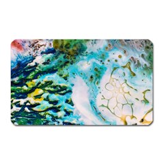 Abstract Art Modern Detail Macro Magnet (rectangular) by Nexatart