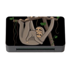 Cute Sloth Memory Card Reader With Cf by Valentinaart