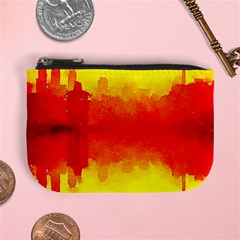 Sun Rise,city,modern Art Mini Coin Purses by NouveauDesign