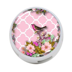 Shabby Chic, Floral,pink,birds,cute,whimsical 4-port Usb Hub (two Sides)  by NouveauDesign