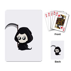 Cute Grim Reaper Playing Card by Valentinaart