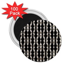 Wavy Stripes Pattern 2 25  Magnets (100 Pack)  by dflcprints