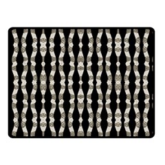 Wavy Stripes Pattern Double Sided Fleece Blanket (small)  by dflcprints