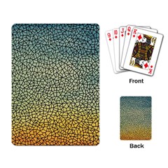 Background Cubism Mosaic Vintage Playing Card by Nexatart