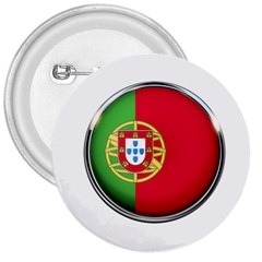 Portugal Flag Country Nation 3  Buttons by Nexatart