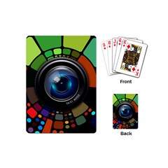 Lens Photography Colorful Desktop Playing Cards (mini)  by Nexatart