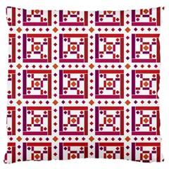 Background Abstract Square Large Flano Cushion Case (two Sides) by Nexatart