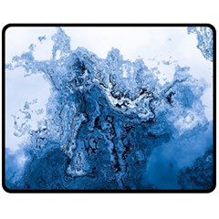 Water Nature Background Abstract Double Sided Fleece Blanket (medium)  by Nexatart