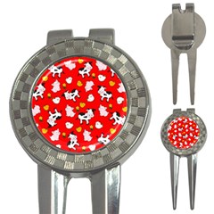 The Farm Pattern 3-in-1 Golf Divots by Valentinaart
