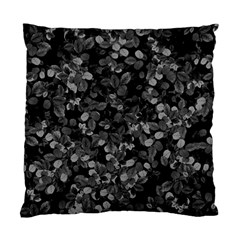 Dark Leaves Standard Cushion Case (two Sides) by jumpercat