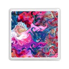 Background Art Abstract Watercolor Memory Card Reader (square)  by Nexatart