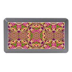 Jungle Flowers In Paradise  Lovely Chic Colors Memory Card Reader (mini) by pepitasart