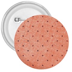 Dot Peach 3  Buttons by snowwhitegirl