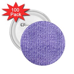 Knitted Wool Lilac 2 25  Buttons (100 Pack)  by snowwhitegirl