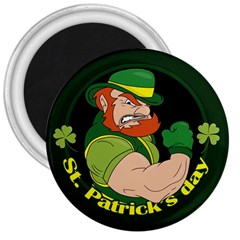 St  Patricks Day 3  Magnets by Valentinaart