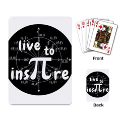 Pi Day Playing Card by Valentinaart