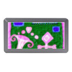 Hearts For The Pink Cross Memory Card Reader (mini) by snowwhitegirl