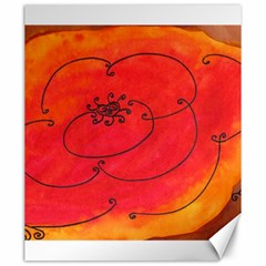 Flower Canvas 20  X 24   by snowwhitegirl