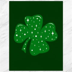 Sparkly Clover Canvas 12  X 16   by Valentinaart