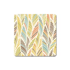 Decorative  Seamless Pattern Square Magnet by TastefulDesigns