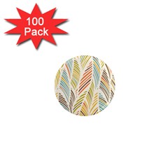 Decorative  Seamless Pattern 1  Mini Magnets (100 Pack)  by TastefulDesigns