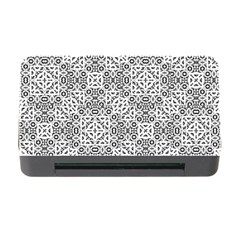 Black And White Oriental Ornate Memory Card Reader With Cf by dflcprints