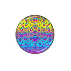 Flowers In The Most Beautiful Sunshine Hat Clip Ball Marker (10 Pack) by pepitasart