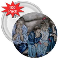 The Nobodies 3  Buttons (100 Pack)  by redmaidenart