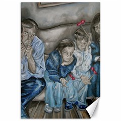 The Nobodies Canvas 12  X 18   by redmaidenart