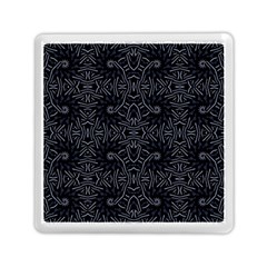 Dark Ethnic Sharp Pattern Memory Card Reader (square)  by dflcprints