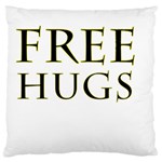 Freehugs Standard Flano Cushion Case (Two Sides) Back