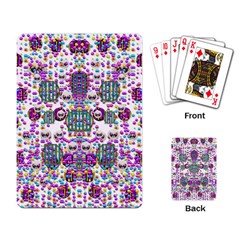 Alien Sweet As Candy Playing Card by pepitasart