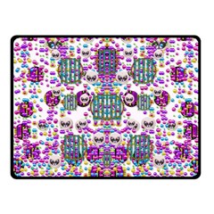 Alien Sweet As Candy Fleece Blanket (small) by pepitasart