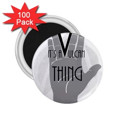 Vulcan Thing 2 25  Magnets (100 Pack)  by Howtobead