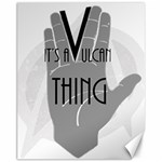 Vulcan Thing Canvas 11  x 14   10.95 x13.48  Canvas - 1