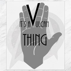 Vulcan Thing Canvas 20  X 24   by Howtobead