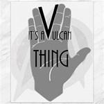 Vulcan Thing Canvas 11  x 14   10.95 x13.48  Canvas - 1