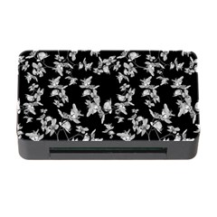 Dark Orquideas Floral Pattern Print Memory Card Reader With Cf by dflcprints