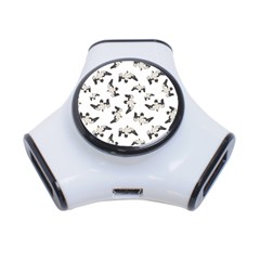 Birds Pattern Photo Collage 3-port Usb Hub by dflcprints