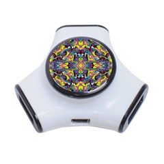 Pattern-12 3-port Usb Hub by ArtworkByPatrick